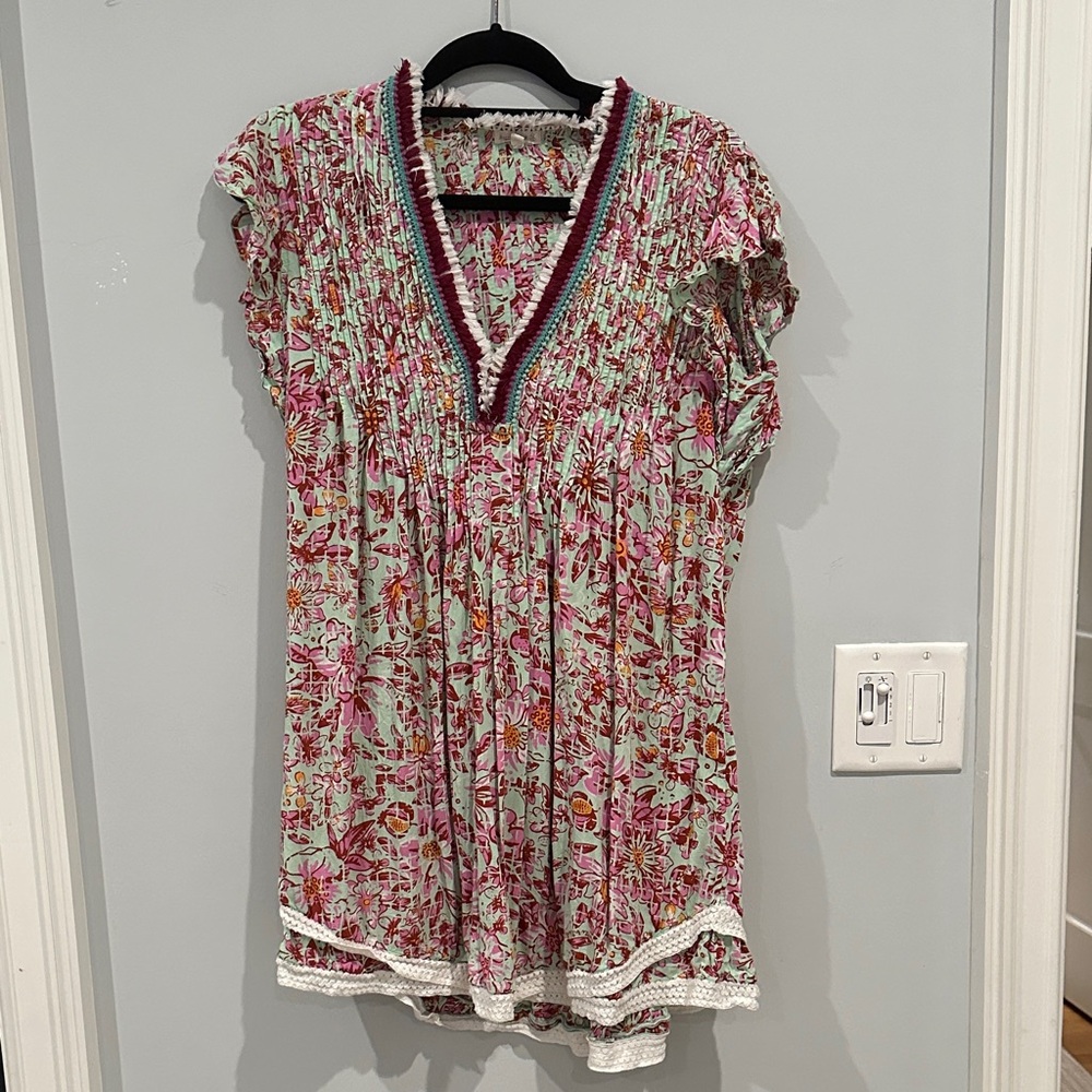 Poupette St Barth Multicolor Floral Coverup
